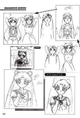 Tsukino Usagi, Hino Rei, Kino Makoto
Selenity's Moon
The Act of Animations
Hyper Graficers 1998
