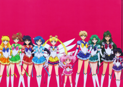 Eternal Sailor Senshi
Sailor Moon Eternal
Official Visual Book Promo Clear File 2021

